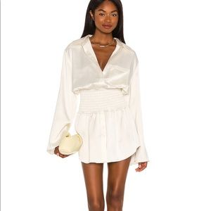 Revolve X L ‘Academie Jacquie dress ivory dress M